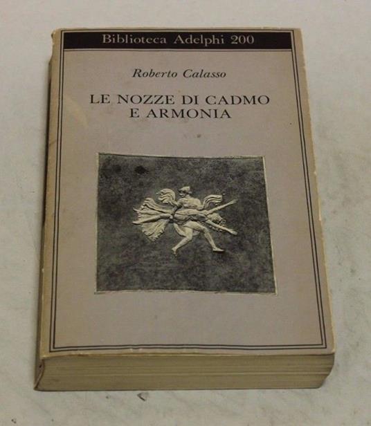 Le Le nozze di Cadmo e Armonia V edizione - copertina