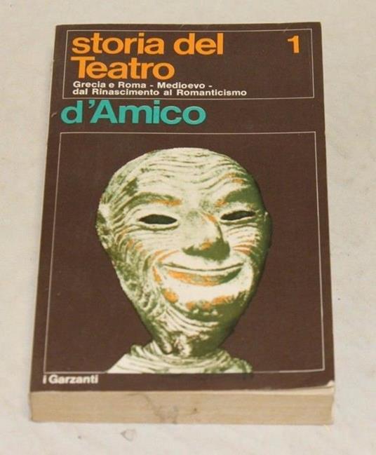 Storia del teatro. Volume 1 - copertina