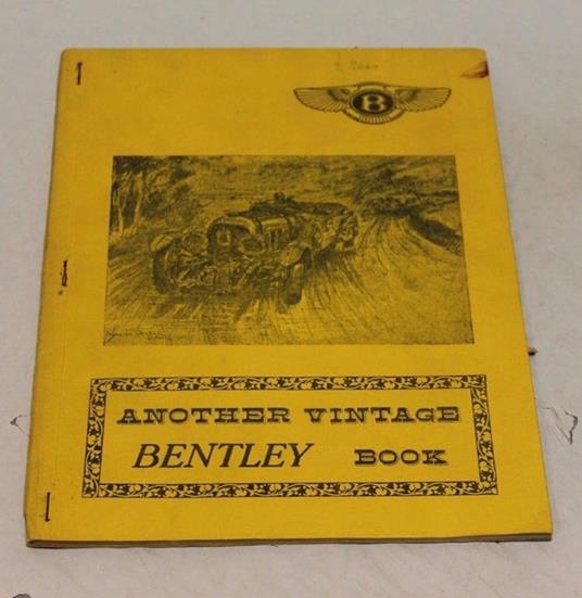 Another vintage Bentley book - copertina