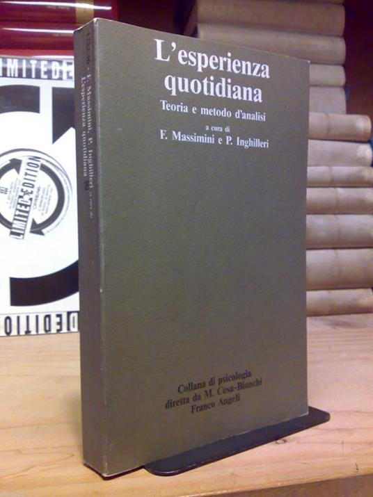 L' L' Esperienza Quotidiana / Teoria E Metodo D' Analisi - 1986 - copertina