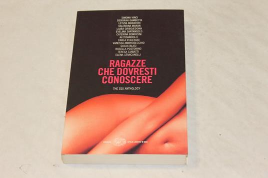 Ragazze che dovresti conoscere. The sex anthology - copertina