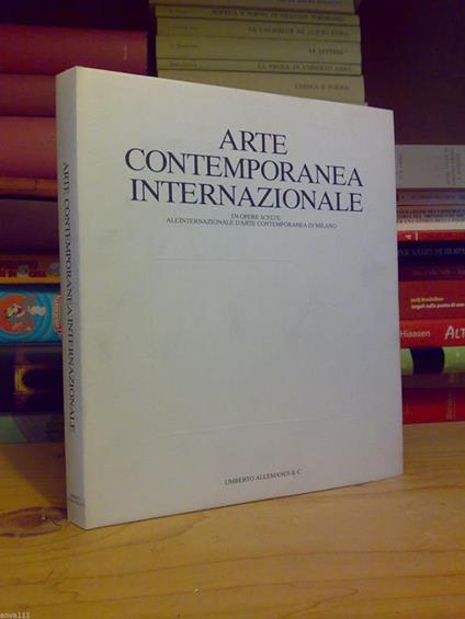 Arte Contemporanea Internazionale - 174 Opere Scelte 1987 - copertina