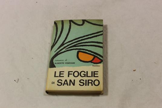 Le Le foglie di San Siro - copertina