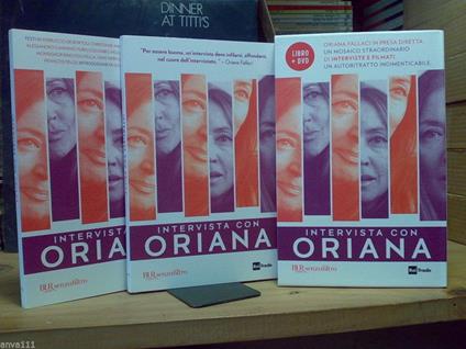 Intervista Con Oriana - Libro + Dvd - 2011 / 1°Ed - copertina