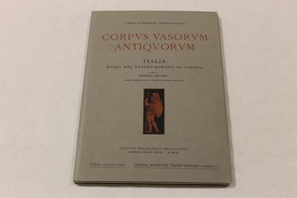 Corpus Vasorum Antiquorum, Italia Museo del Teatro Romano di Verona - copertina