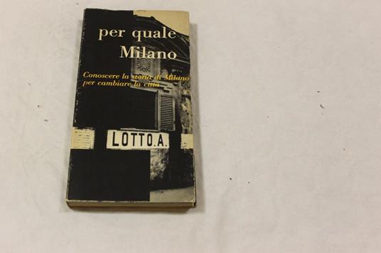 Per quale Milano - copertina