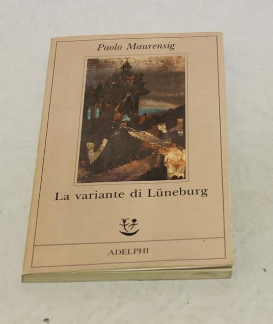 La La variante di Lüneburg - Paolo Maurensig - copertina