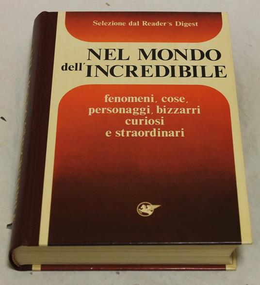 Nel mondo dell'incredibile - copertina