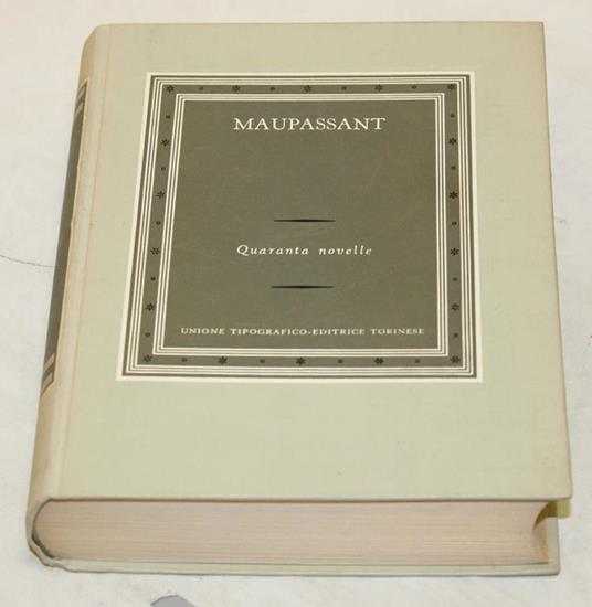 Quaranta novelle - Guy de Maupassant - copertina