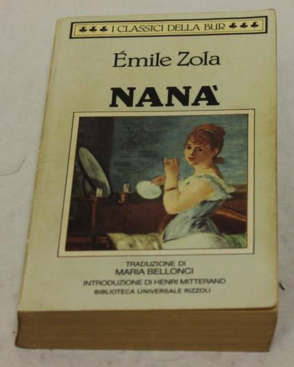 Nanà - Émile Zola - copertina