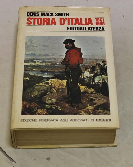 Storiand'italia (1861-1969) - Denis Mack Smith - copertina