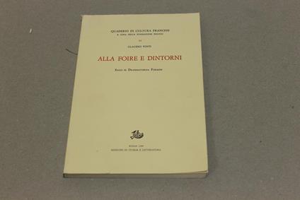 Alla Foire e dintorni - Claudio Vinti - copertina