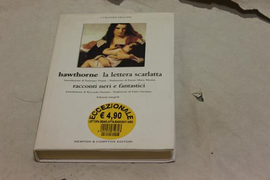 La La Lettera Scarlatta - Nathaniel Hawthorne - copertina