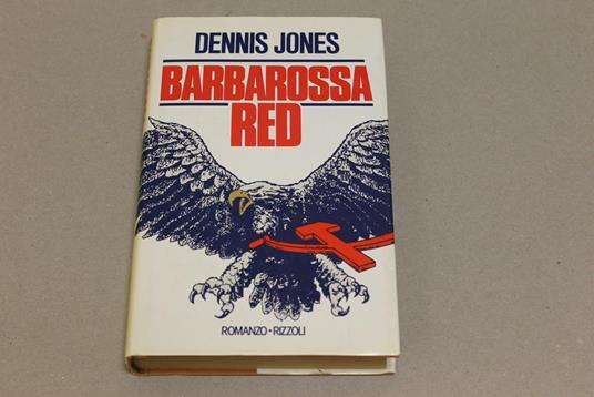 Barbarossa red - Dennis Jones - copertina