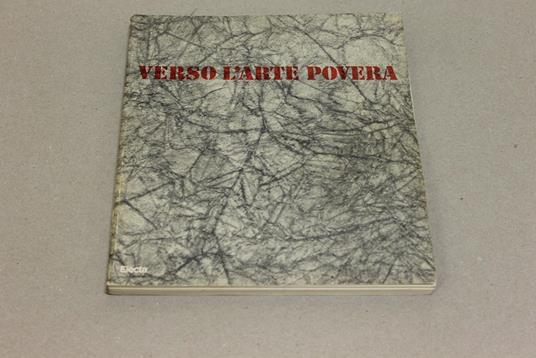 Verso l'arte povera - copertina