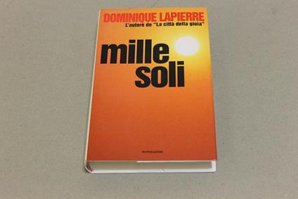 Mille soli - Dominique Lapierre - copertina