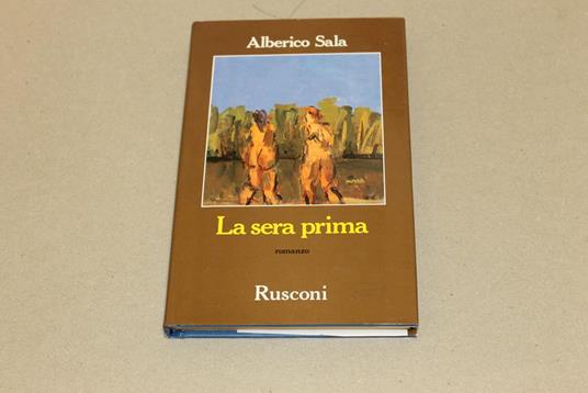 La La sera prima - Alberico Sala - copertina