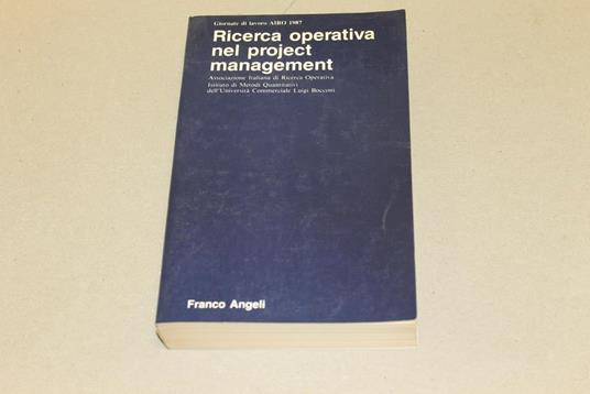 Ricerca operativa nel project management - copertina