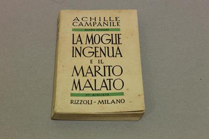 La La moglie ingenua e il marito malato - Achille Campanile - copertina