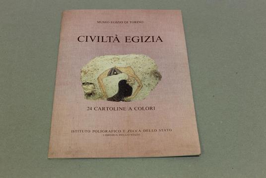 Civiltà egizia-24 cartoline a colori - copertina