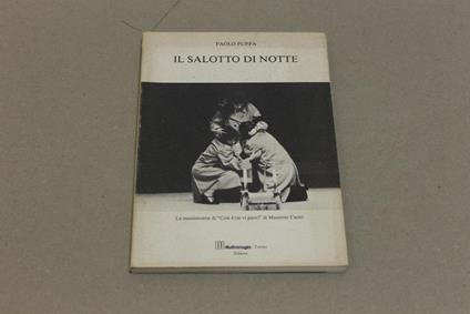 Il Il salotto di notte - Paolo Puppa - copertina