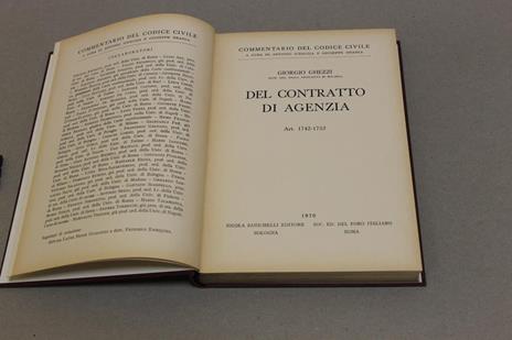 Del contratto di agenzia - Giorgio Ghezzi - 2