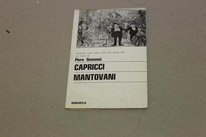 Capricci Mantovani - Piero Genovesi - copertina