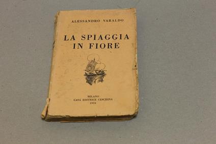 La La spiaggia in fiore - Alessandro Varaldo - copertina