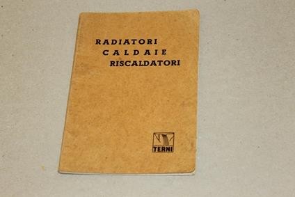 Radiatori Caldaie Riscaldatori - copertina