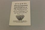 Statuti e provisioni della università de speciali di Brescia e suo distretto