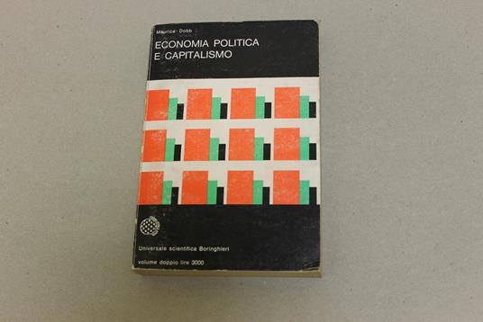 Economia politica e capitalismo - Maurice Dobb - copertina