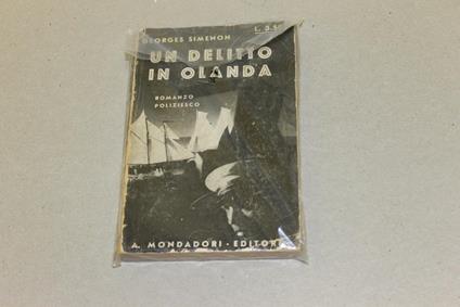 Un Un delitto in Olanda - Georges Simenon - copertina