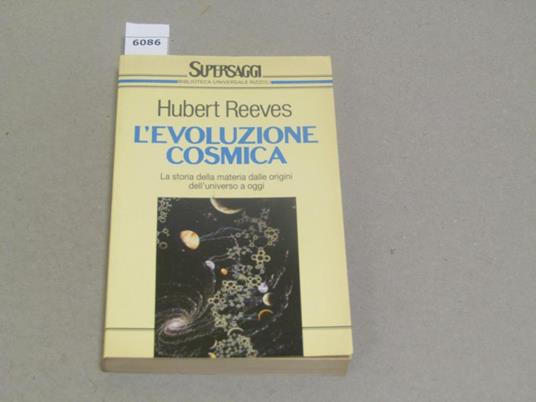 L evoluzione cosmica - Hubert Reeves - copertina