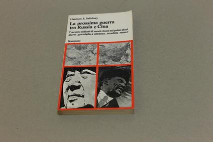 La La prossima guerra tra Russia e Cina - Harrison E. Salisbury - copertina