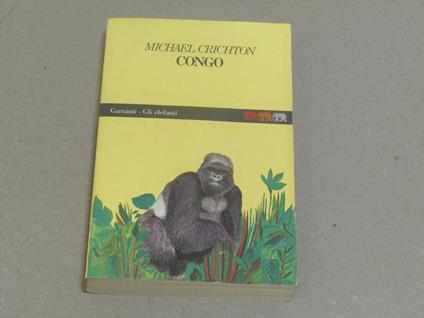 Congo - Michael Crichton - copertina