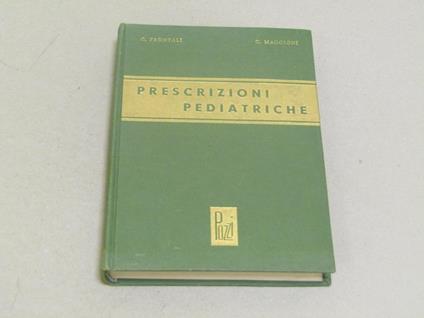 Prescrizioni pediatriche - Gino Frontali - copertina