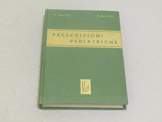 Prescrizioni pediatriche - Gino Frontali - copertina