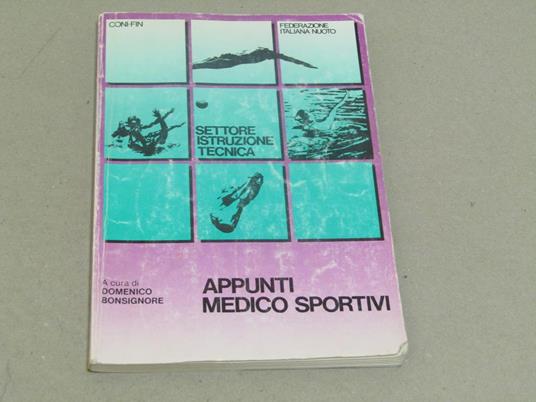 Appunti medico sportivi - copertina