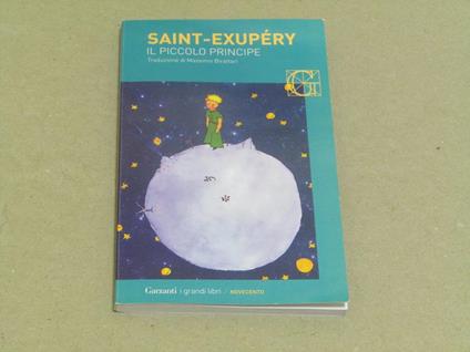 Il Il piccolo principe - Antoine de Saint-Exupéry - copertina