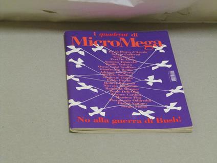 Micromega. No Alla Guerra Di Bush! - copertina