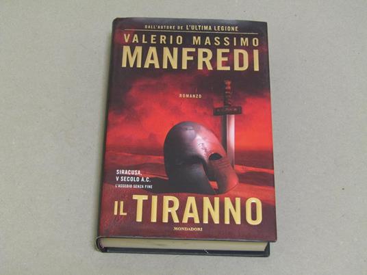 Il Il tiranno - Valerio Massimo Manfredi - copertina