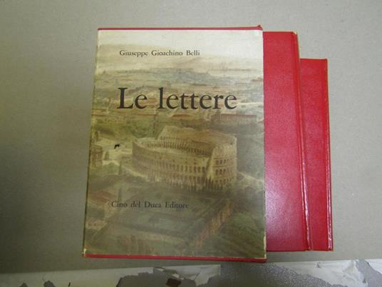 Le Le Letterea Cura Di Giacinto Spagnoletti - Gioachino Belli - copertina