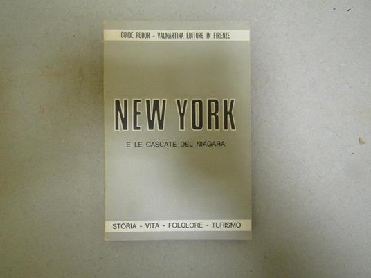 New York E Le Cascate Del Niagara - copertina