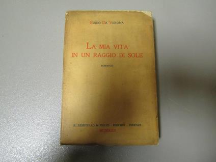 La La Mia Vita In Un Raggio Di Sole - Guido Da Verona - copertina