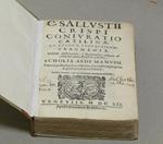 Coniuratio Catilinae Et Bellum Iugurthinum Fragmenta Eiusdem Historiarum È Scriptoribus Antiquis Ab Aldo Manutio Paulli F. Collecta. Scholia Aldi Manutii. Omnia Postrema Hac Editione A Mendis Expurgata & Pristino Nitori Restituta. Index Rerum E