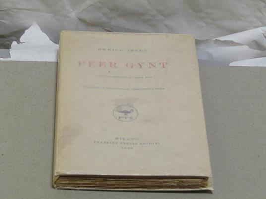 Peer Gynt Poema Drammatico In Cinque Atti - Henrik Ibsen - copertina
