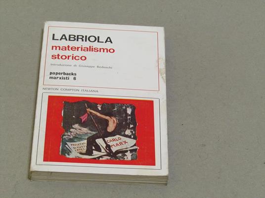 Del materialismo storico - Antonio Labriola - copertina