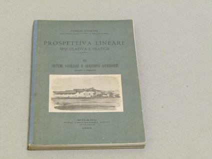 Prospettiva lineare - copertina