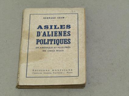 Asiles d'Aliènès Politiques - Bob Shaw - copertina