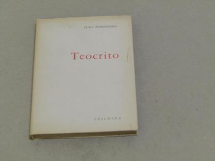 Teocrito - Luigi Fiorentino - copertina